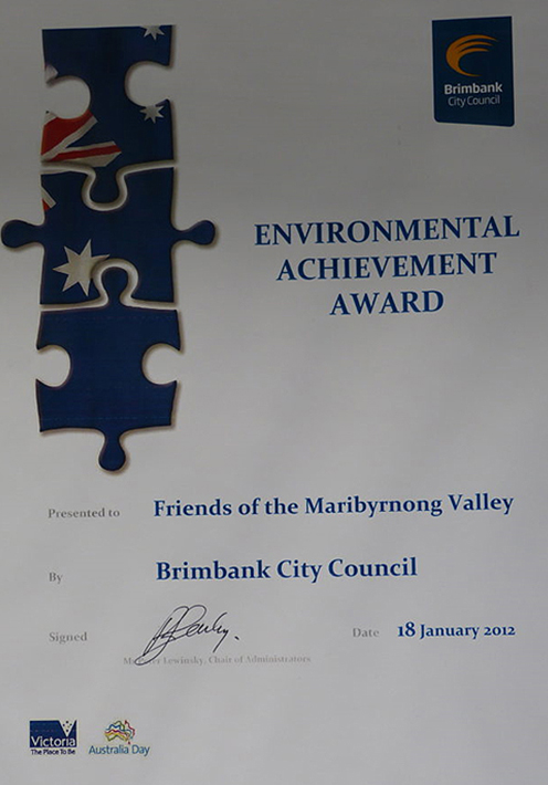FMV Online - Awards - Environmental Achievement
