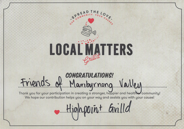 FMV Online - Awards - Local Matters Congratulations