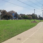 FMV Online - Flooding of Maribyrnong River - 17 October 2022 - Footscray Park