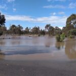 FMV Online - Flooding of Maribyrnong River - 17 October 2022 - Jack's Magazine Carpark