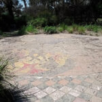 FMV Online - Flooding of Maribyrnong River - 17 October 2022 - Mosaic at History Garden